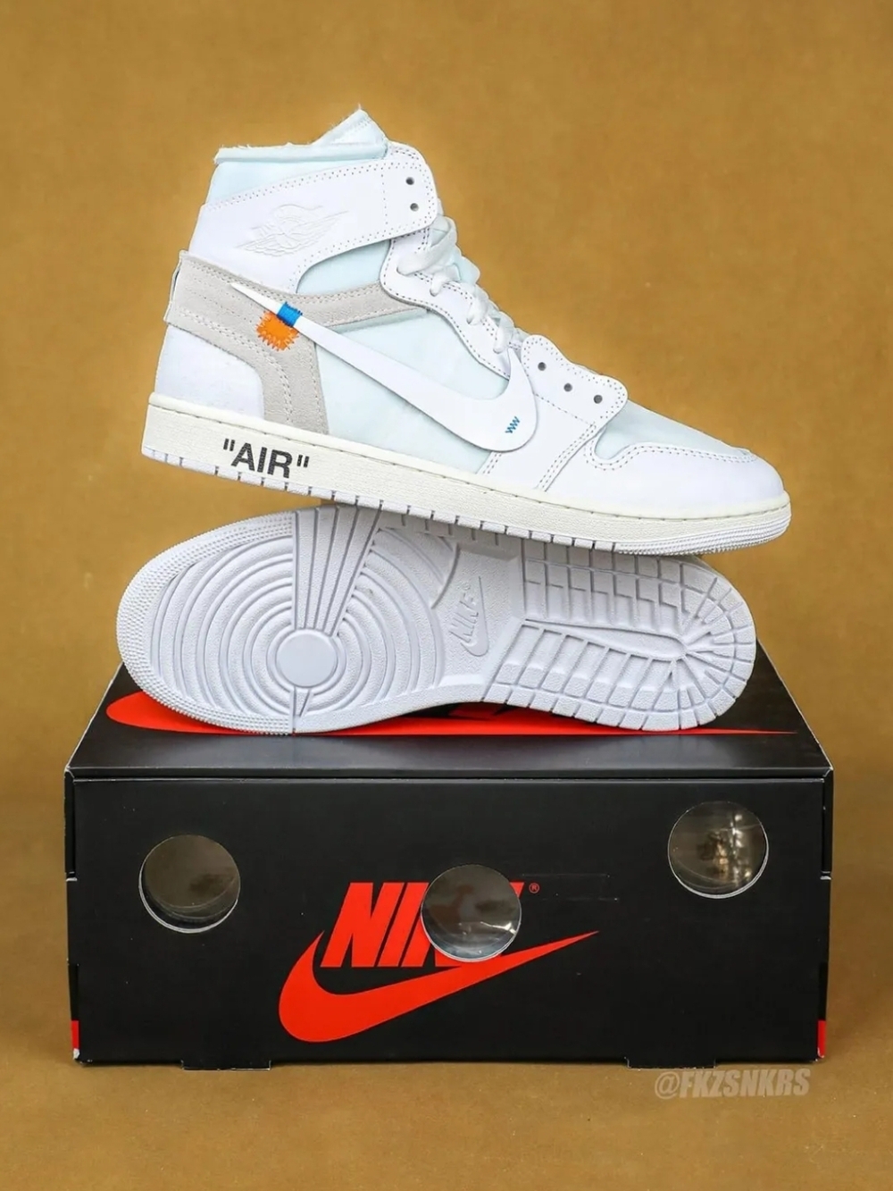 Virgil Abloh Archive x Jordan 1 Retro High OG 'Alaska'
